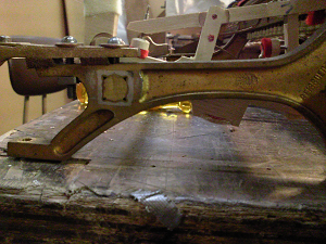 リビルド完了前の1907年製Steinway Model B　ソステヌート・ロッド